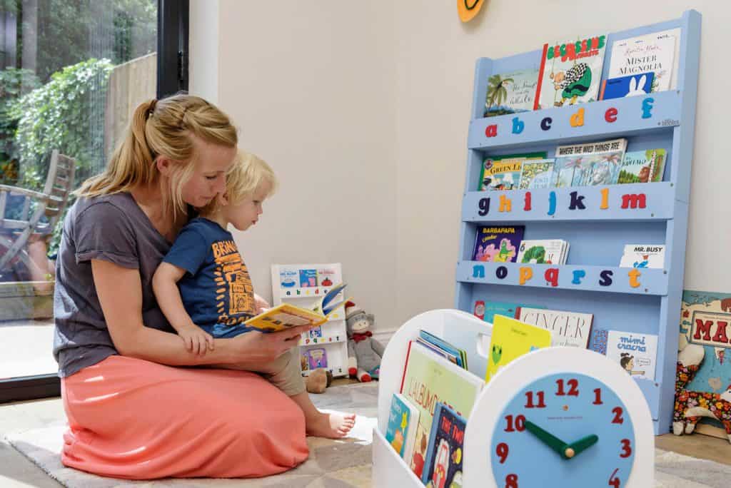 Tidy Books, Kinder-Bücherregal, Kindermöbel, Bücherbox, lesen, Kinderzimmer