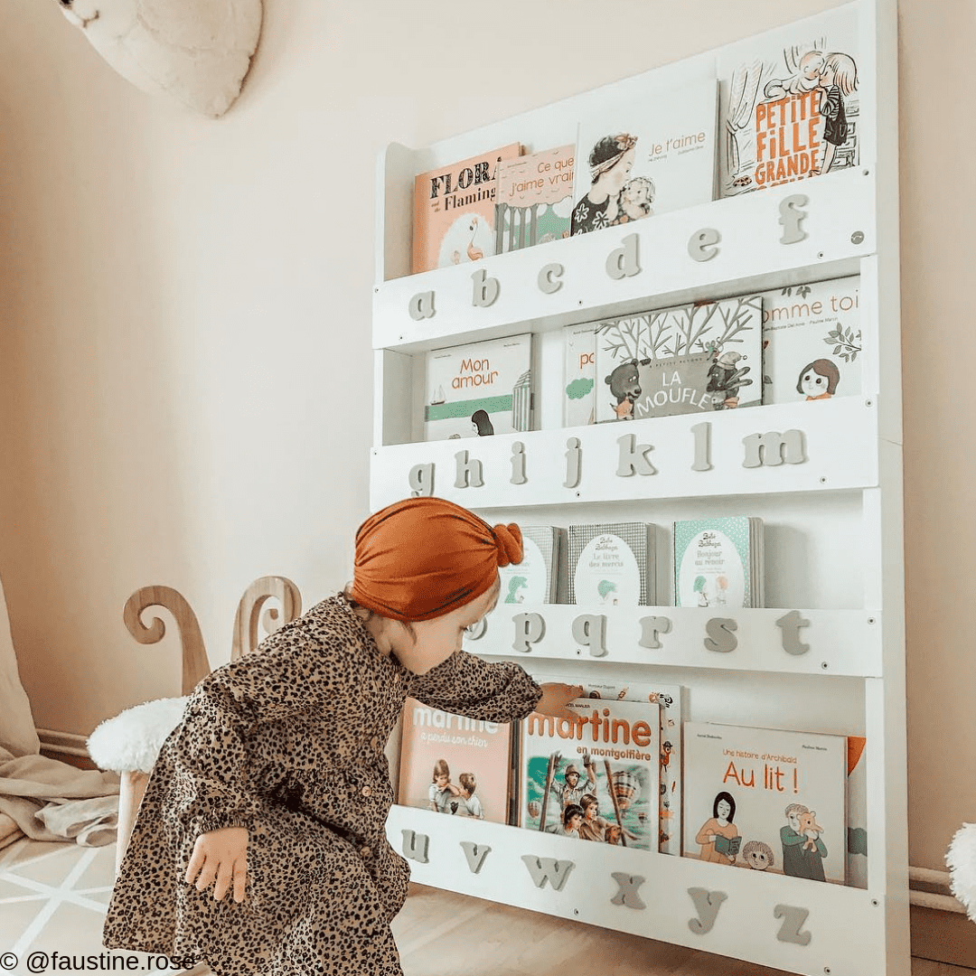 Kinderzimmer Bücherregal personalisiert – Tidy Books Original von Das